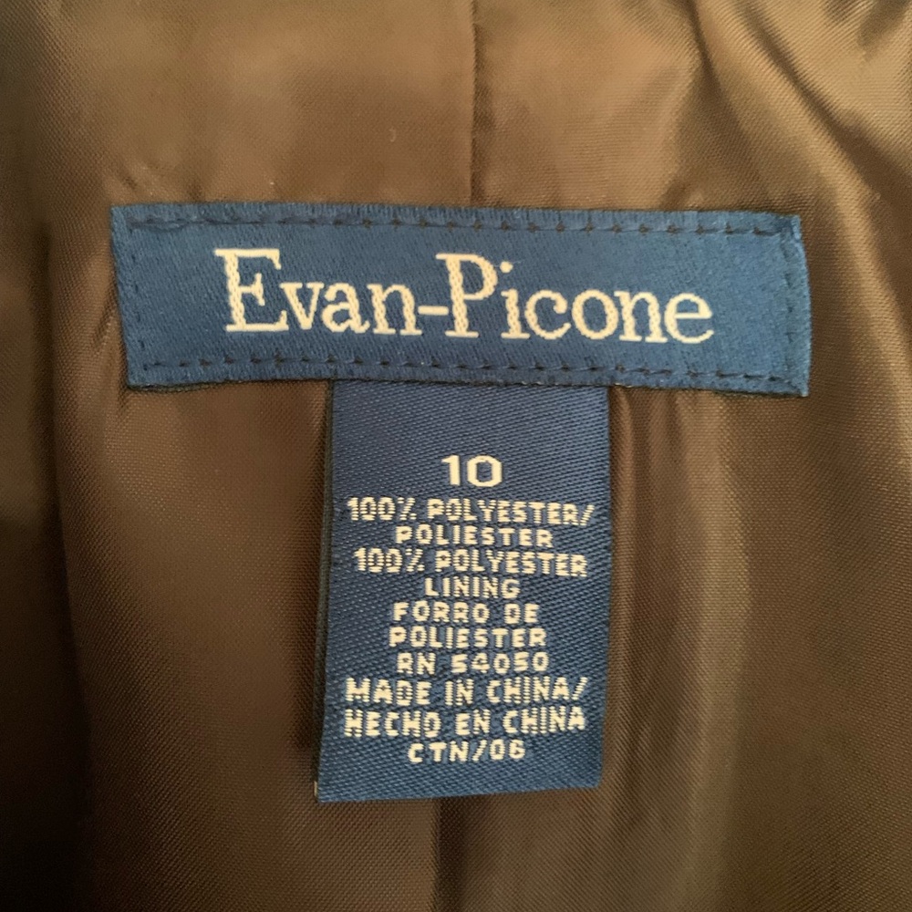 Evan Picone Women’s Brown Utility Jacket - Picture 9 of 10